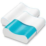 Harlov Contour Memory Foam Pillow; with Cooling Gel Technology ~ NEW!